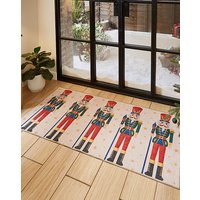 Christmas Nutcracker Washable Doormat 50X80