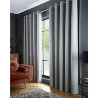 Velvet Dimout Eyelet Curtains 228X182