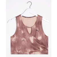 Studio All Over Print Crop Top P Pink Print 3XL20