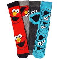 Cookie Elmo 4pk Socks