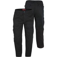 Robert Washed Cotton Cargo Trousers
