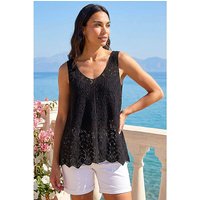 Crochet Knit Vest Top