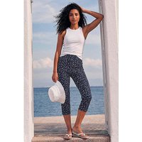 Bengaline Spot Print Crop Trouser