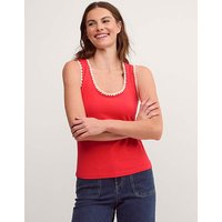 Teri Contrast Stitch Jersey Top