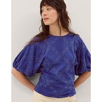 Ellie Puff Sleeve Jersey Top