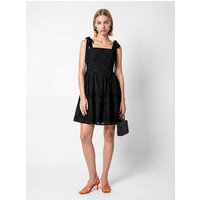 Broderie Strappy Mini Dress