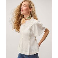 Ria Ruffle Jersey T Shirt