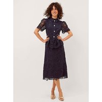 Alice Lace Peplum Midi Dress