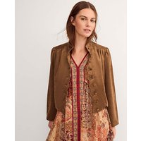 Lucia Faux Suede Jacket