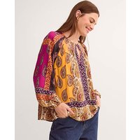 Magdalena Paisley Print Blouse