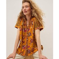 Zainab Floral Print Jersey Top