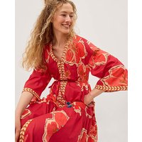 Yasmin Floral Midi Tunic Dress