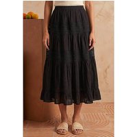 Lace Line Midi Skirt