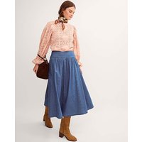 Paloma Denim Midi Skirt MID