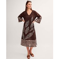 Aurora Printed Midi Beach Dress L XL