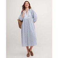 Callie Stripe Midi Shirt Dress