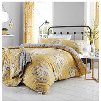Canterbury Duvet Cover Set Ochre DOUBLE