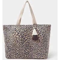 Leopard Print Beach Tote Bag ONE