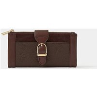 Buckle Faux Leather Wallet ONE