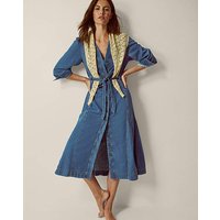 Alison V Neck Denim Midi Dress MID