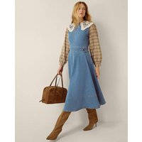 Ella Sleeveless Denim Midi Dress MID