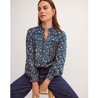 Francine Floral Jersey Blouse