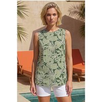 Floral Print Vest Top