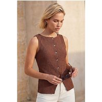 Buttoned Stretch Blouse