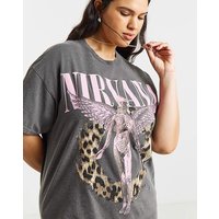 License T Shirt Acid Wash JD Williams 22 24
