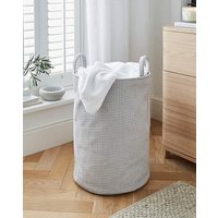 Grey Fabric Laundry Hamper