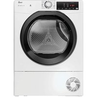 Hver HRE H9N2TBE-80 9kg Dryer White IN White - Hoover