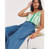 Mid Lyocell Soft Wide Leg Jeans MID 8R