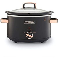 Tower Cavaletto 3.5litre Slow Cooker Black - Tower
