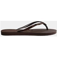 Slim Glitter II Flip Flop Dark
