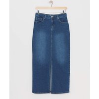 Western Magisculpt Maxi Denim Skirt