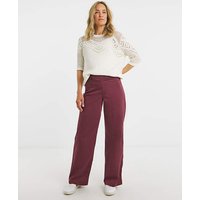 Stretch Wide Leg Jeggings 12R