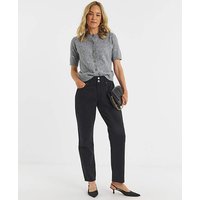 Elasticated Tapered Jean Washed