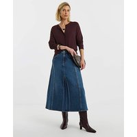 Line Denim Skirt JD Williams