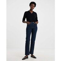 Magisculpt Straight Leg Jean Dark Blue