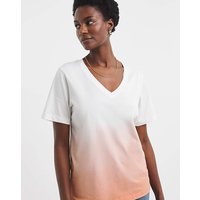 V Neck Short Sleeve T Shirt JD Williams