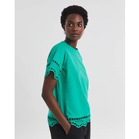 Broderie T Shirt Deep JD Williams