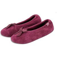 Isotoner Terry Ballet Slippers Isotoner X LARGE