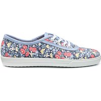 Mabel Wide Fit Canvas Lace Up Floral 1 2