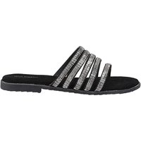 Paris Sandal Black Silver