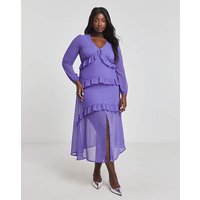 Frill Maxi Dress