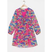 Knot Front Skater Dress