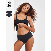2Pk Zero One Midi Knicker
