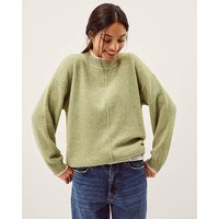 Tori Oversized Tipped Jumper Pale