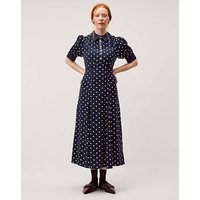 Kate Puff Sleeve Midi Dress