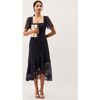 Harper Square Neck Midi Dress